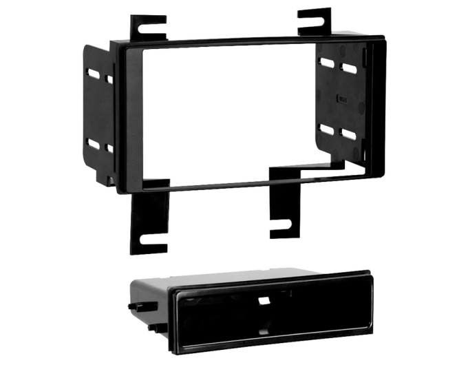 Перехідна рамка для 1 DIN / 2 DIN автомагнітол, 2 DIN - 173 x 98 мм, 1 DIN - 173 x 48 мм; METRA 99-7616, ціна: 2 568 грн.