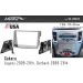 Переходная рамка для 2 DIN автомагнитолы, 173 x 98 мм; METRA 95-8903S, цена: 2 649 грн.