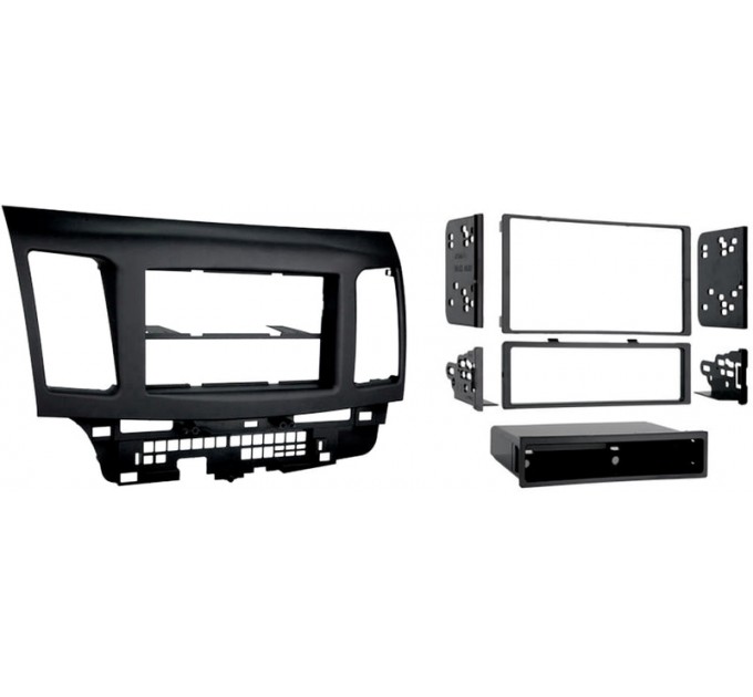 Переходная рамка для 1 DIN / 2 DIN автомагнитол, 2 DIN - 173 x 98 мм, 1 DIN - 173 x 48 мм; METRA 99-7011, цена: 3 909 грн.