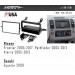 Переходная рамка для 1 DIN автомагнитолы, 173 x 48 мм; METRA 99-7581, цена: 1 518 грн.