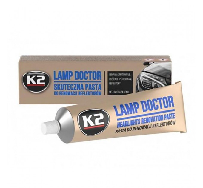 Полироль для фар K2 Lamp Doctor 60г, цена: 132 грн.