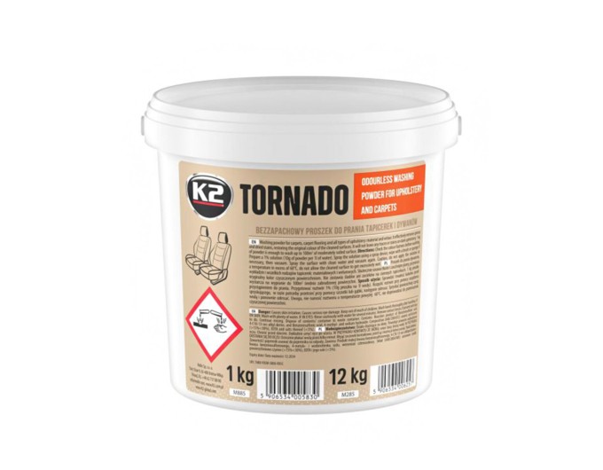 Очиститель тканевой обивки K2 Tornado 1кг, цена: 459 грн.