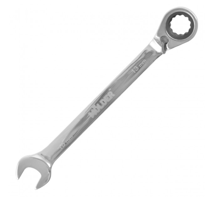 Ключ комбинированный Molder с трещоткой и реверсом CR-V, 13мм, цена: 131 грн.