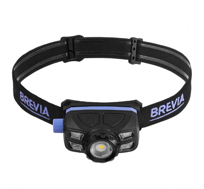 Фонарь налобный Brevia 400Lm, 5W LED, Zoom, Sensor, 1400mAh, цена: 1 245 грн.