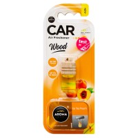 Ароматизатор Aroma Car Wood Ice Tea Peach, 6мл рідкий