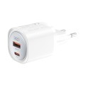 Сетевое зарядное устройство XO CE21 PD30W/PPS33W 1USB-A+1USB-C белый, цена: 499 грн.