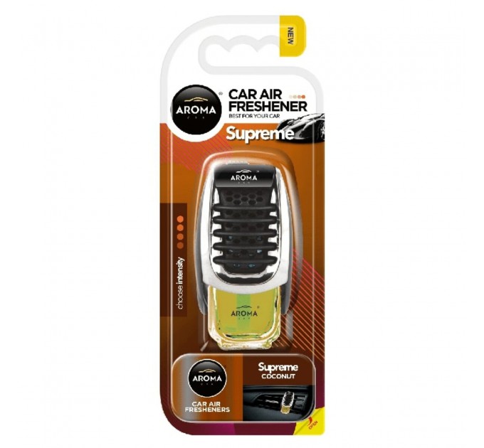 Ароматизатор Aroma Car Supreme Slim Coconut жидкий 7мл, цена: 163 грн.