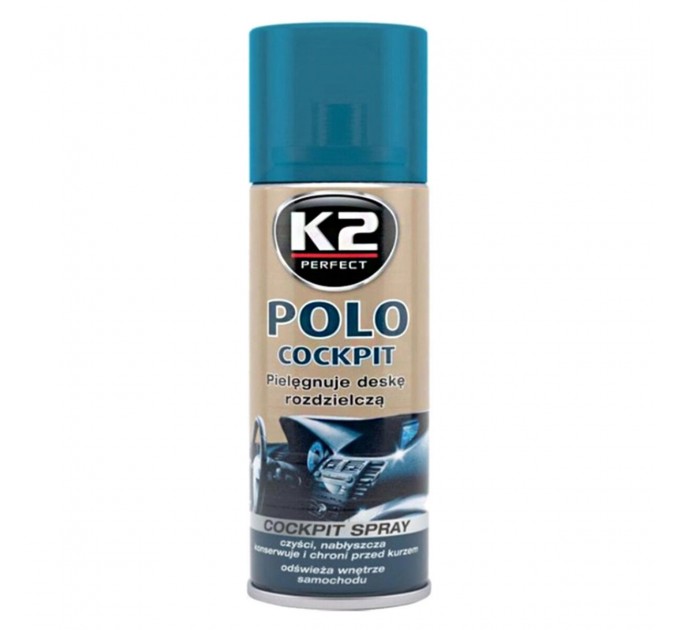 Поліроль для пластику K2 Polo Cockpit Lemon лимон 200мл, ціна: 77 грн.