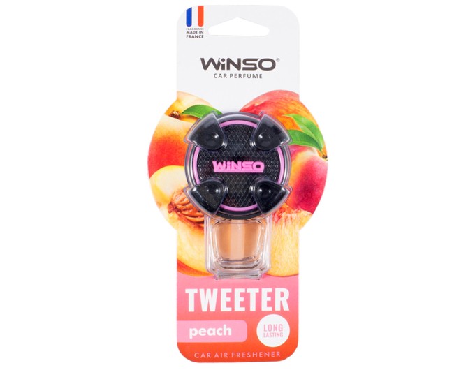Ароматизатор Winso Tweeter Peach жидкий 8мл, цена: 129 грн.