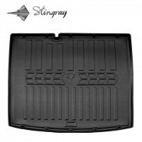 Skoda 3D коврик в багажник Fabia III (NJ) (2014-2021) (universal) (lower trunk) (Stingray)