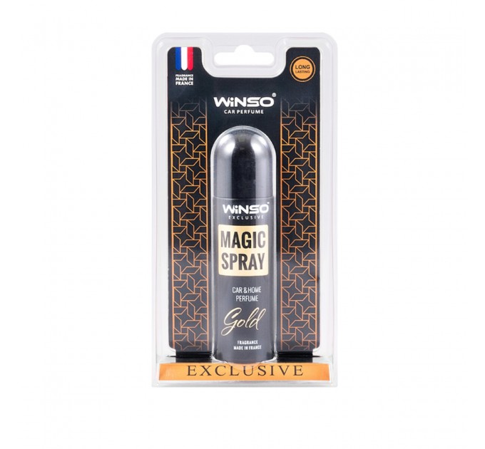 Ароматизатор Winso Magic Spray Exclusive Gold, 30мл 534052 у вигляді спрею, ціна: 212 грн.
