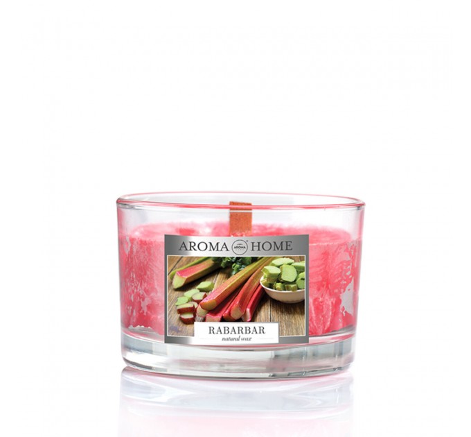 Свічка ароматична Aroma Home Natural Waxes Candle 115g - Rhubard, ціна: 220 грн.