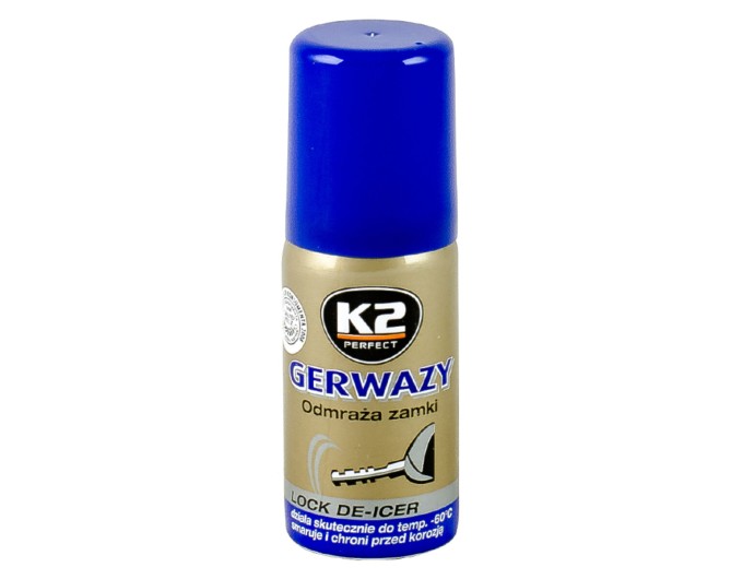 Розморожувач замків K2 Gerwazy аерозоль 50мл, ціна: 57 грн.