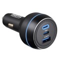Автомобільний зарядний пристрій Brevia ePower TriPower PRO 130W 2xUSB-C+1xUSB-A, ціна: 741 грн.