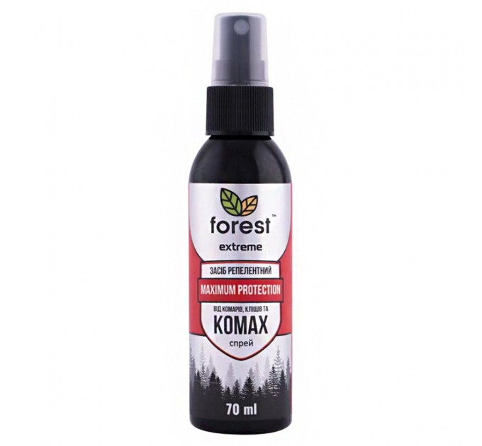 Спрей-репелент Forest Extreme від комарів та мошки 70мл, ціна: 45 грн.