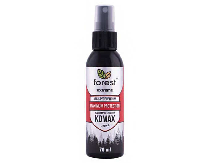Спрей-репелент Forest Extreme від комарів та мошки 70мл, ціна: 57 грн.