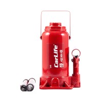 Домкрат гидравлический бутылочный CarLife 12т 210-395мм