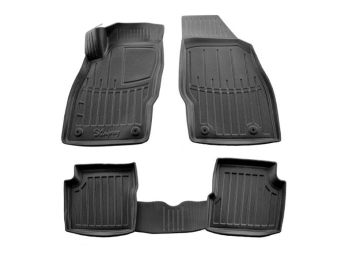 Opel Corsa E (2014-2019) комплект 3D ковриков с 4 штук (Stingray), цена: 1 870 грн.