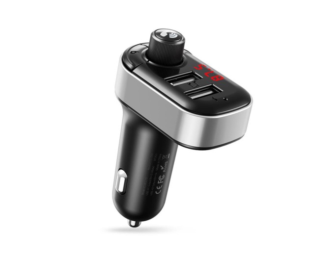 FM-трансмиттер XO BCC10 Smart Bluetooth+MP3 черный, цена: 279 грн.