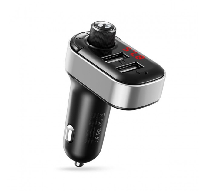 FM-трансмітер XO BCC10 Smart Bluetooth+MP3 чорний, ціна: 259 грн.