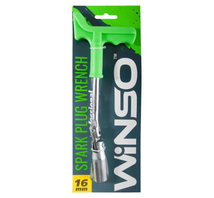 Ключ свічний Winso професійний з підсиленою ручкою 16мм, ціна: 118 грн.