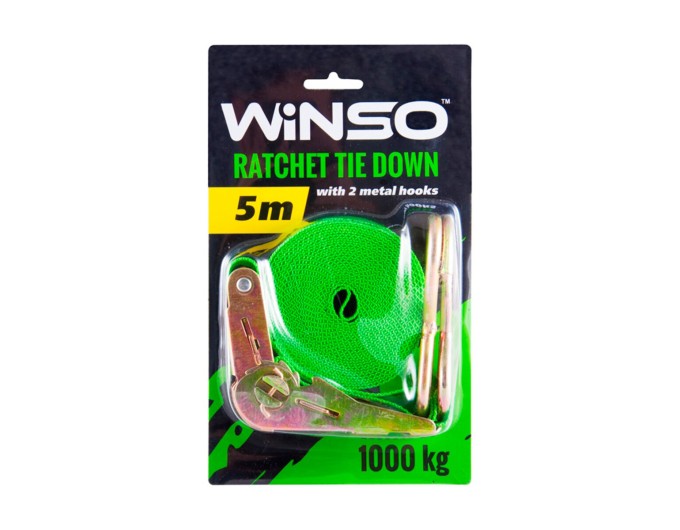 Стяжной ремень с замком Winso 1т, 5м, цена: 225 грн.