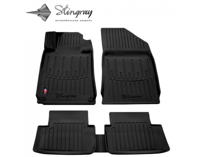 Peugeot 508 I (2010-2018) комплект 3D ковриков с 5 штук (Stingray), цена: 1 870 грн.