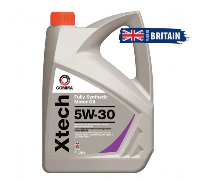 Моторное масло Comma Xtech 5W-30 4л, цена: 1 900 грн.