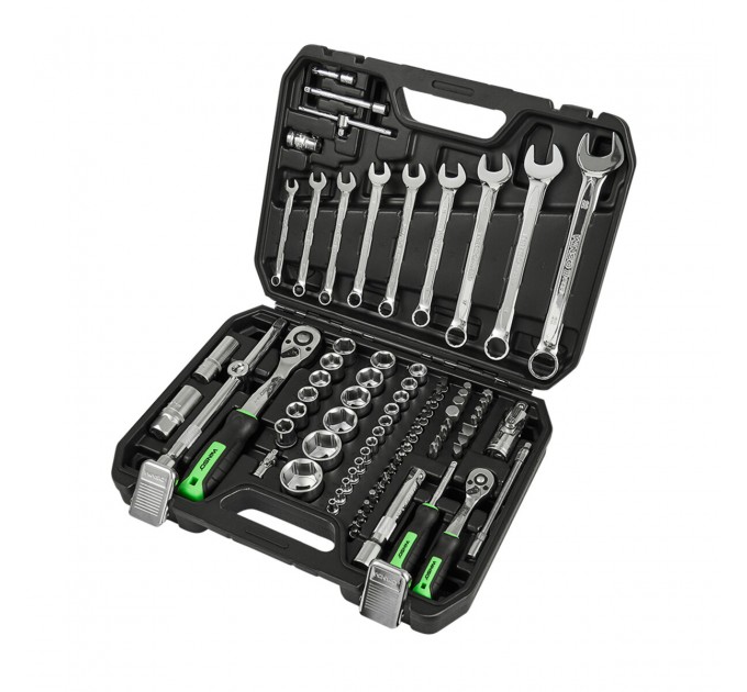 Професійний набір інструментів в кейсі Winso Pro 1/2", 1/4" 72 T, CR-V, 82од., ціна: 3 448 грн.