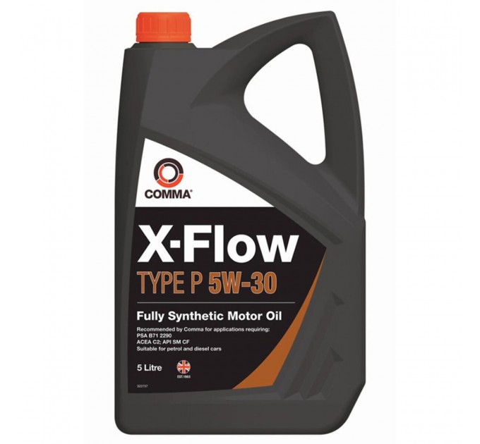 Моторное масло Comma X-FLOW TYPE P 5W-30 5л, цена: 2 020 грн.