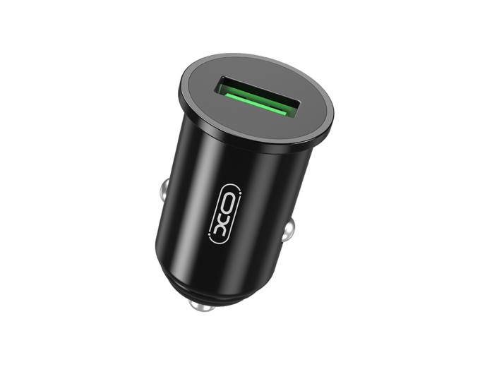 Автомобильное зарядное устройство XO CC35 QC3.0 18W черный, цена: 149 грн.