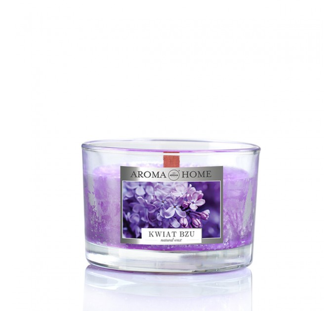 Свічка ароматична Aroma Home Natural Waxes Candle 115г - Lilac Flower, ціна: 220 грн.