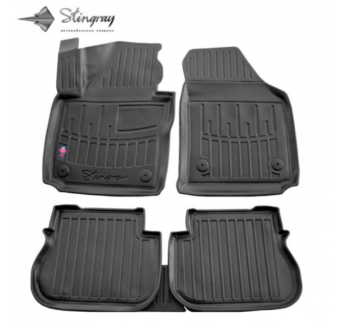 Volkswagen Caddy III (2K) (2003-2020) (LIFE) (4 doors) комплект 3D ковриков с 5 штук (Stingray), цена: 1 700 грн.