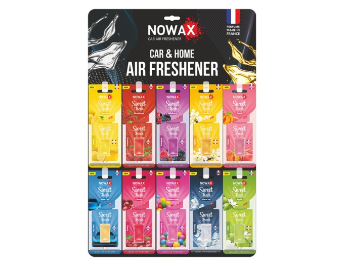 MIX №1 ароматизаторів TM Nowax "Sweet Fresh" NEW, ціна: 2 045 грн.