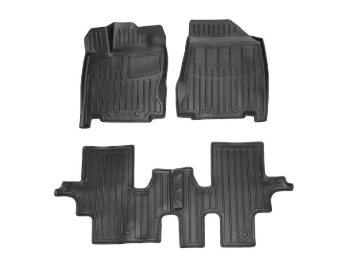 Infiniti JX/QX60 (2012-2020) комплект 3D ковриков с 4 штук (7 seats) (Stingray), цена: 1 870 грн.