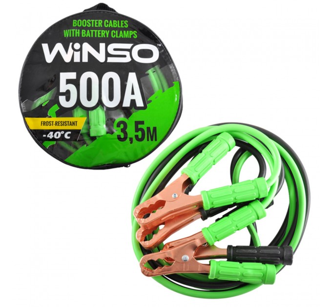 Провода-прикурювачі Winso 500А, 3,5м 138510, ціна: 499 грн.