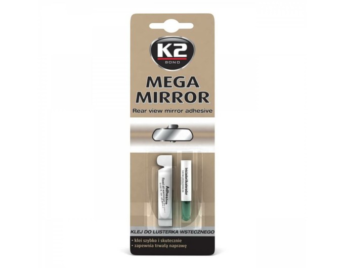 Клей для зеркал заднего вида K2 Mega Mirror 0,6мл+0,5мл, цена: 89 грн.
