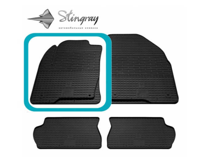 Mazda 2(2002-2007) коврик передний левый (Stingray), цена: 919 грн.
