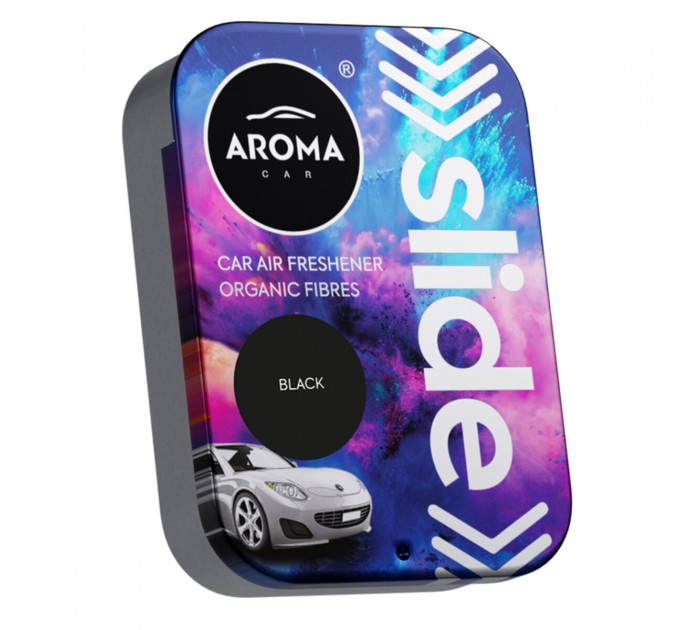 Ароматизатор Aroma Car Organic Slide 30г - Black сухой, цена: 181 грн.
