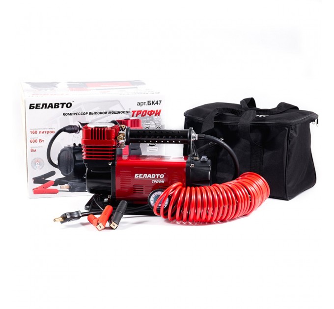 Компресор автомобільний Белавто Трофі 10Атм 160л/хв 600Вт, ціна: 6 267 грн.