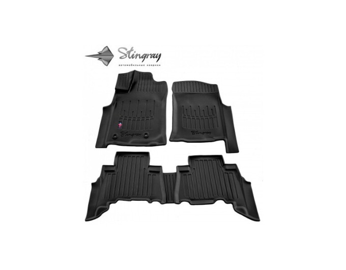Toyota Land Cruiser Prado (J150) (2009-...) комплект 3D килимків з 5 штук (Stingray), ціна: 1 870 грн.