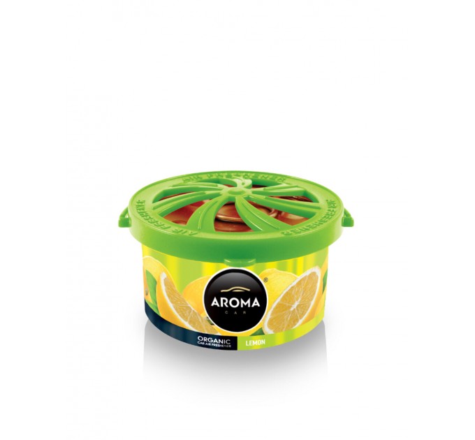Ароматизатор Aroma Car Organic Green Tea Lemon гелевий 40g, ціна: 170 грн.