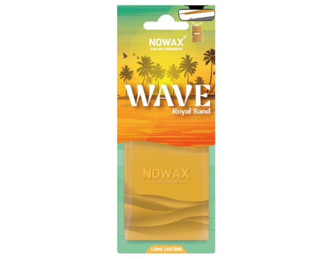 Ароматизатор пластиковий Nowax серія Wave - Royal Sand, ціна: 78 грн.