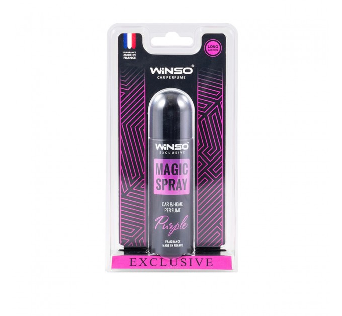 Ароматизатор Winso Magic Spray Exclusive Purple, 30мл 534072 у вигляді спрею, ціна: 212 грн.