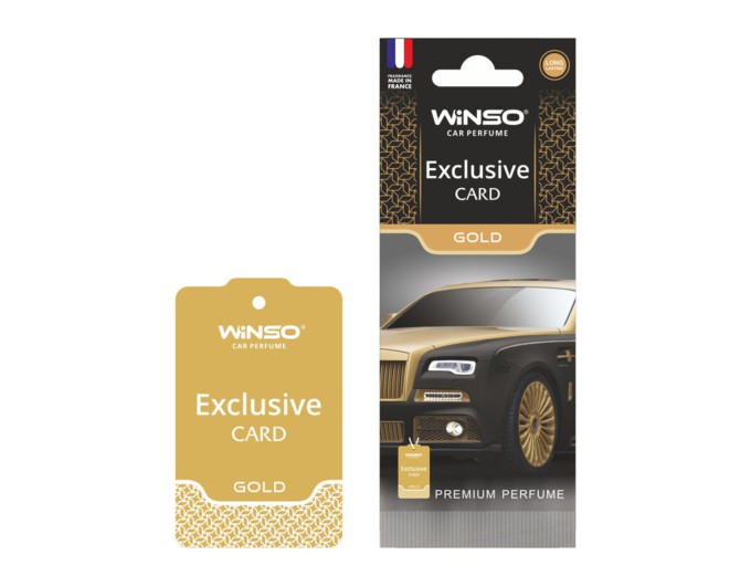 Ароматизатор Winso Card Exclusive Gold сухой, цена: 51 грн.