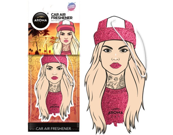 Ароматизатор Aroma Car Cellulose Hype Girl - Cap сухой, цена: 57 грн.