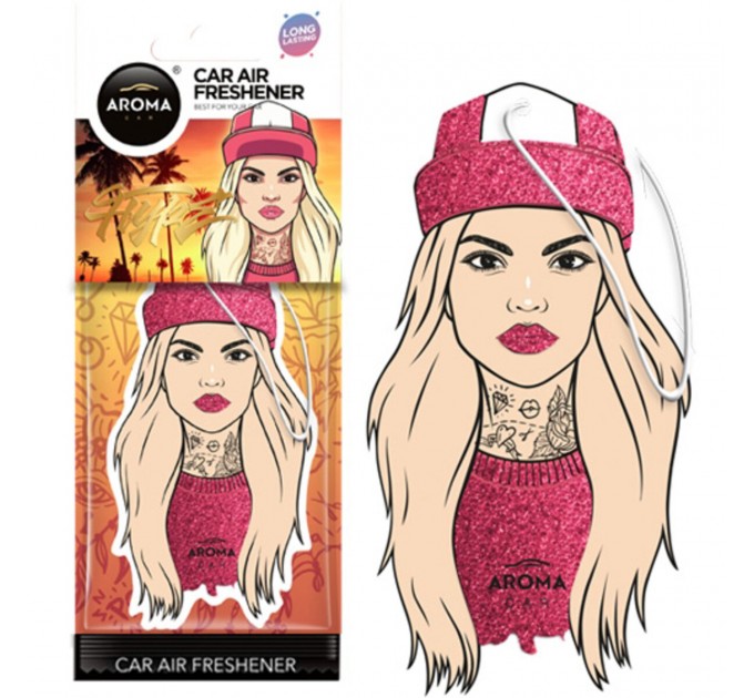 Ароматизатор Aroma Car Cellulose Hype Girl - Cap сухий, ціна: 55 грн.