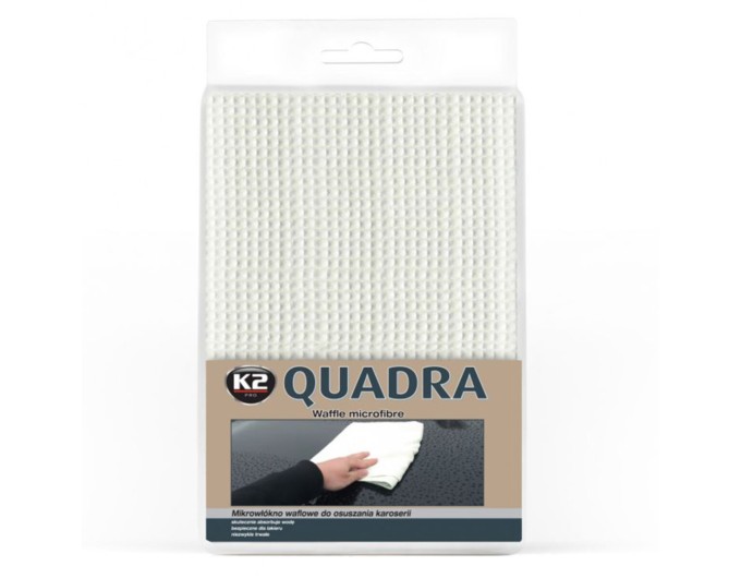 Полотенце трикотажное K2 PRO QUADRA WAFFLE MICROFIBRE из вафельной микрофибры 60x90см, цена: 299 грн.
