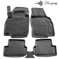 Volkswagen T-Cross (2019-...) комплект 3D ковриков с 5 штук (Stingray), цена: 1 870 грн.