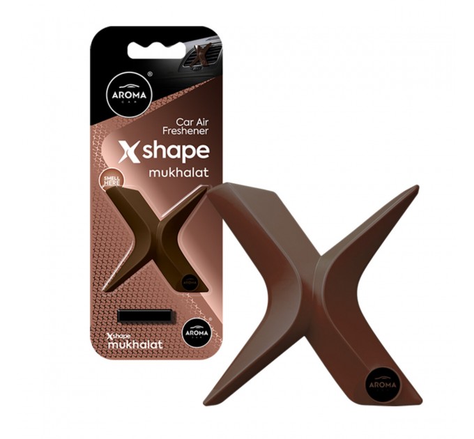 Ароматизатор на дефлектор Aroma Car X Shape 10г - Mukhalat сухой, цена: 129 грн.